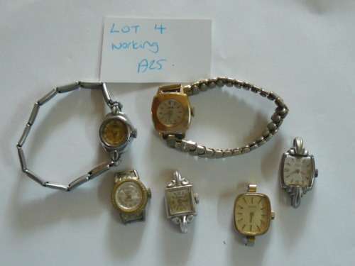 LADIES VITAGE WATCHES WORKING