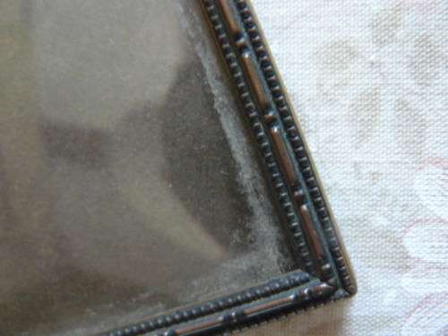 VINTAGE FRAME WITH DOAMED GLASS