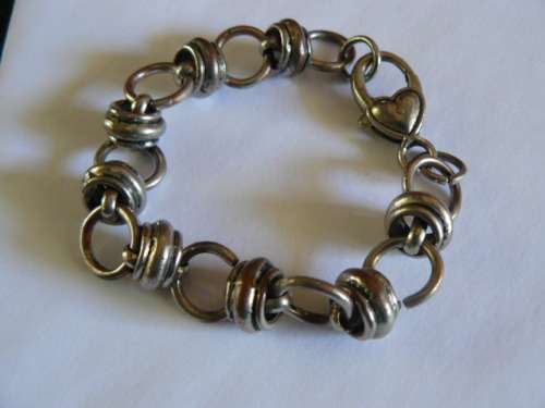 SILVER TONED BRACELET