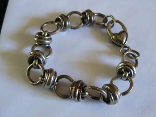 SILVER TONED BRACELET