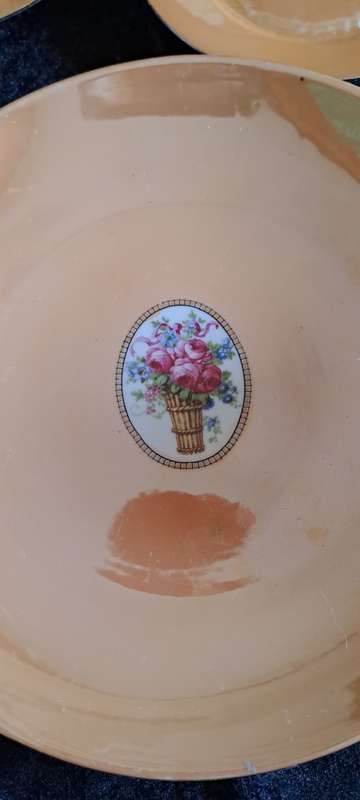 Beautiful TK Thuny Czechoslovakia luster ware coffee set