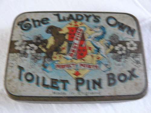 VINTAGE TIN - THE LADYS OWN - ENGLAND