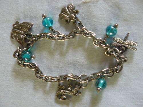 CARM BRACELET SILVER TONED 19 CM