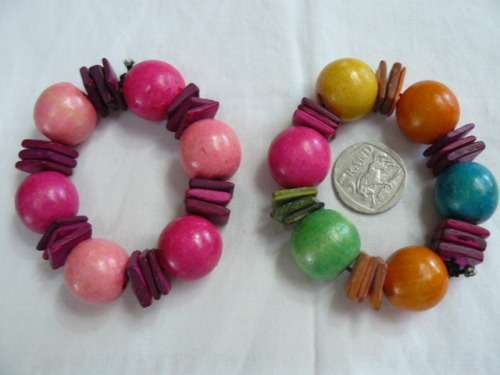 2 X WOODEN STRETCH BSNGLS