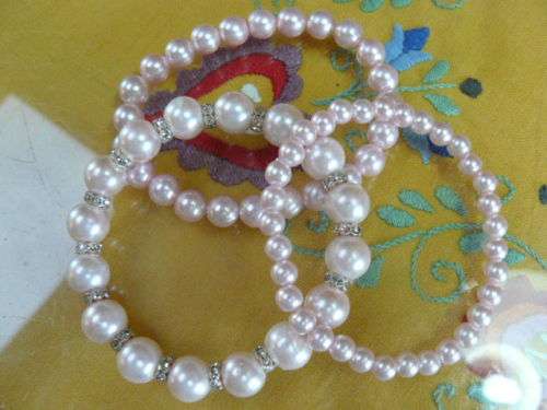 FOUX PEAR STRETCH BANGLES X 3 LOVELY