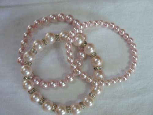 FOUX PEAR STRETCH BANGLES X 3 LOVELY