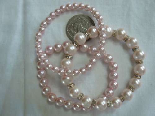 FOUX PEAR STRETCH BANGLES X 3 LOVELY