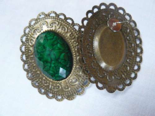EARRINGS VINTAGE LIKE DETAILED