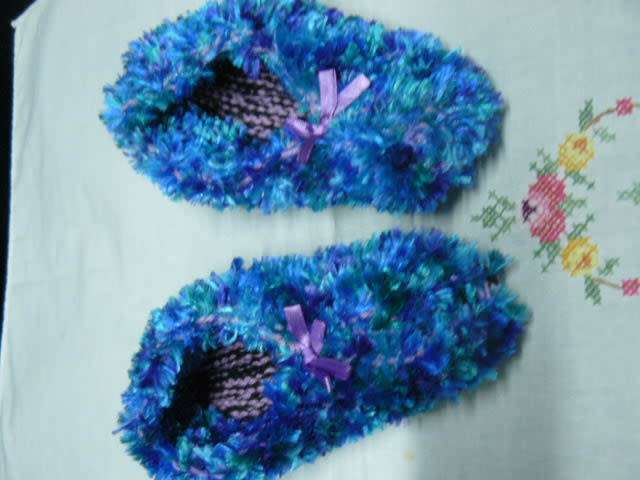 VINTAGE LIKE WOLL BEDSOCKS OR SLIPPER4-5