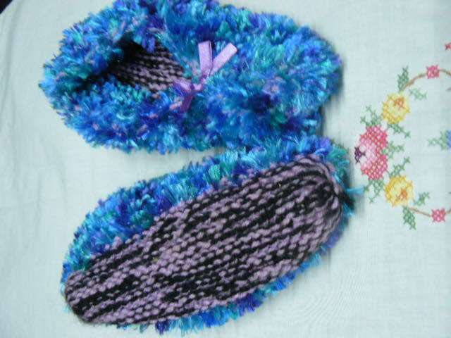 VINTAGE LIKE WOLL BEDSOCKS OR SLIPPER4-5