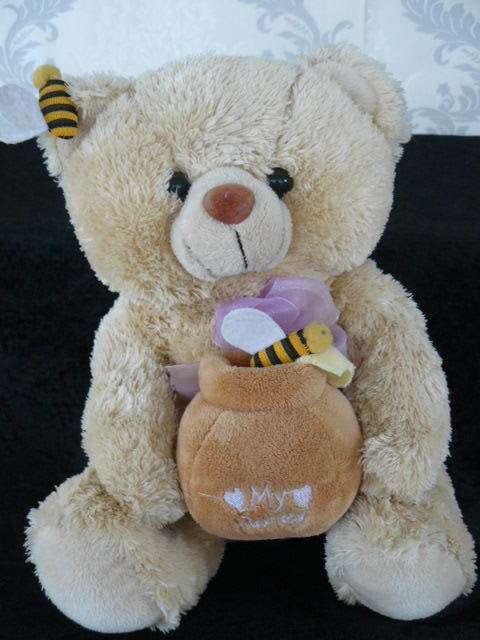 SOFT TEDDY 27 CM SITTING