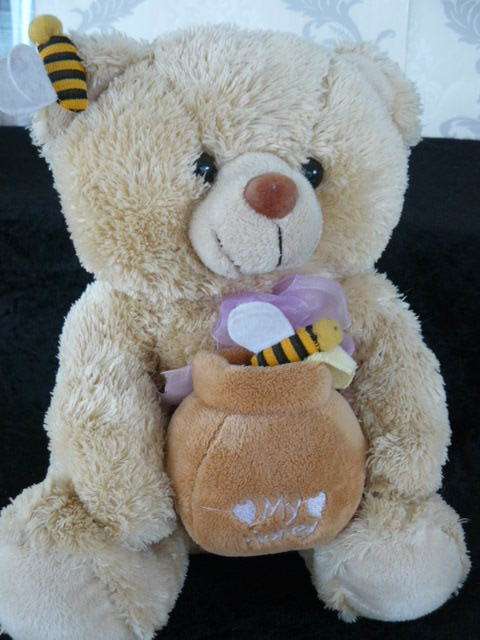 SOFT TEDDY 27 CM SITTING
