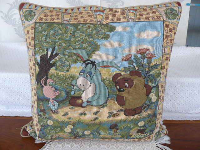 Red Cushion and Cover Set