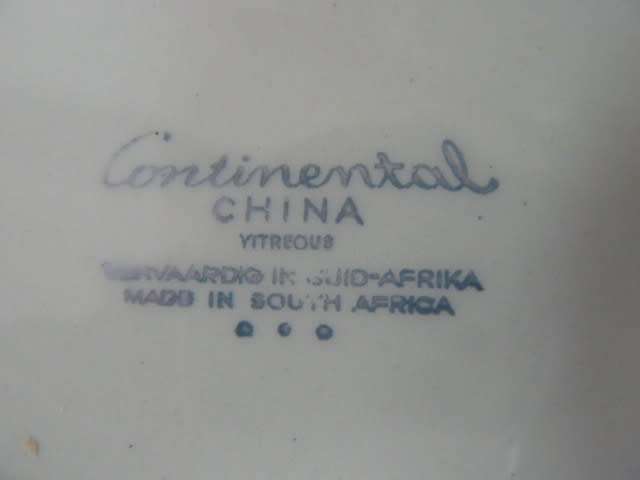 PLATE X 2  24.5 CM CONTINENTAL CHINA MADE IN S A ROMANCE