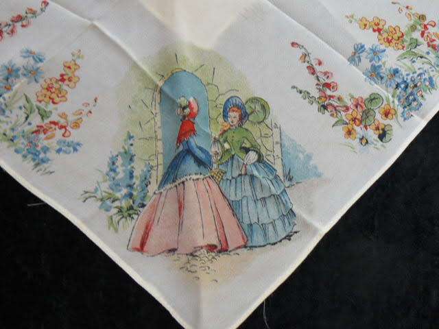HANKIE STUNNING !!!!!!!!!!!!!!!!!!!VINTAGE