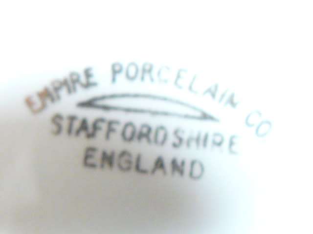 SNACK DISH EMPIRE PORCELAIN CO STAFFORDSHIRE ENGLAND