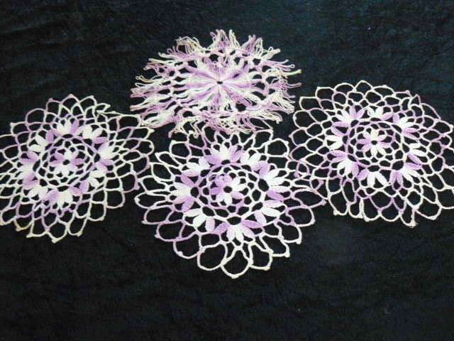 COTTON DOILIE SET X 4