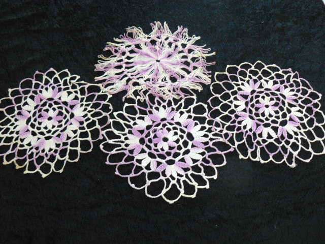 COTTON DOILIE SET X 4