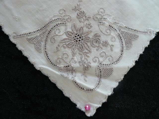 2 VERY FINE VINTAGE COTTON HANKIES