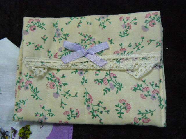 COTTON HANKIE AND HANKIE POUCH