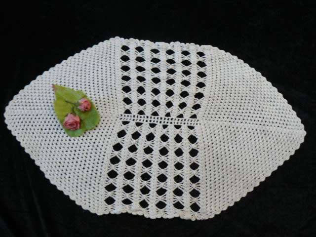 VINTAGE COTTON COFFEE TABLE CLOTH