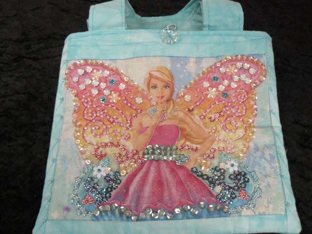 MATERIAL HAND MADE DECORATED BAG STUNNING