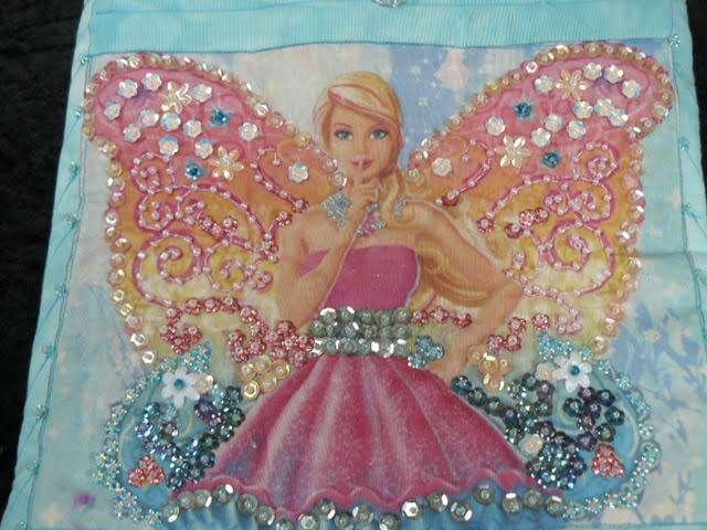 MATERIAL HAND MADE DECORATED BAG STUNNING