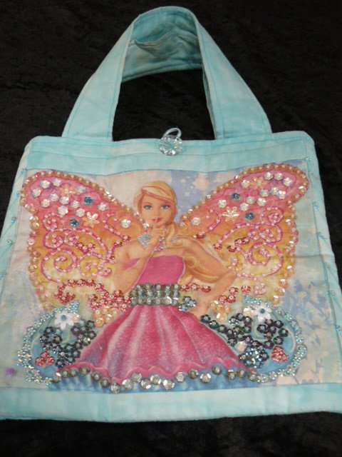 MATERIAL HAND MADE DECORATED BAG STUNNING