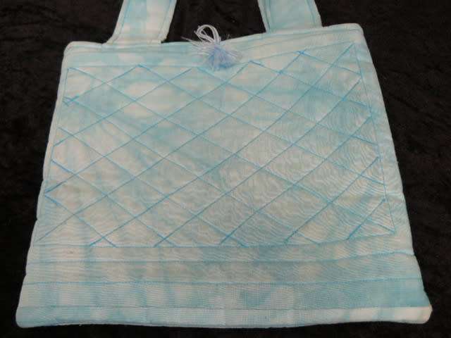 MATERIAL HAND MADE DECORATED BAG STUNNING