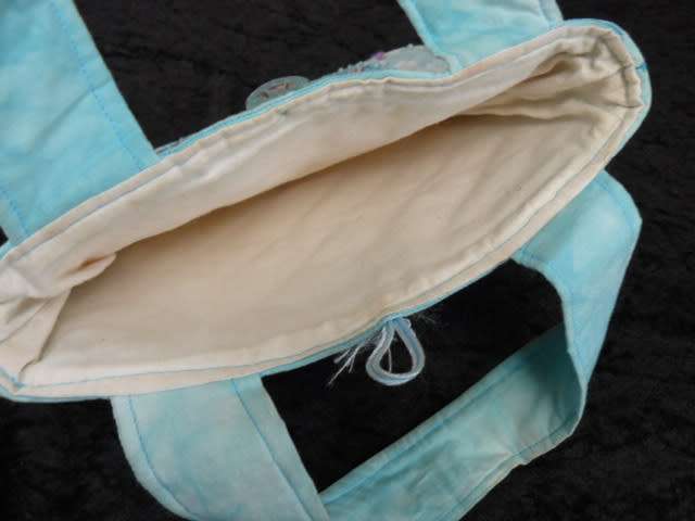 MATERIAL HAND MADE DECORATED BAG STUNNING