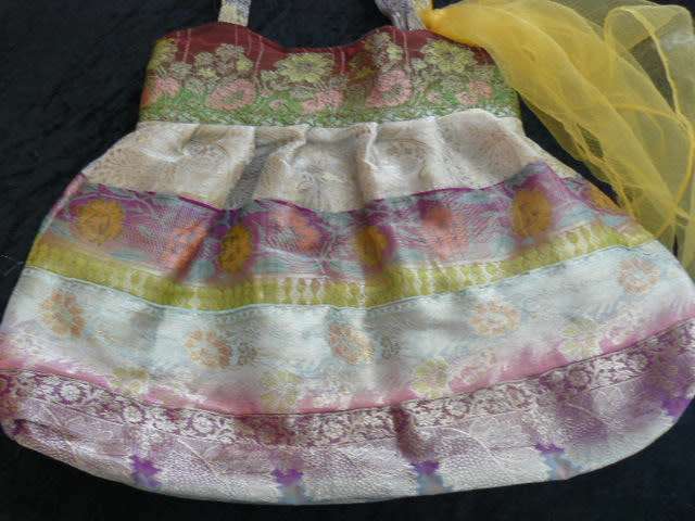 BAG WITH VINTAGE FAIRY SCARVE