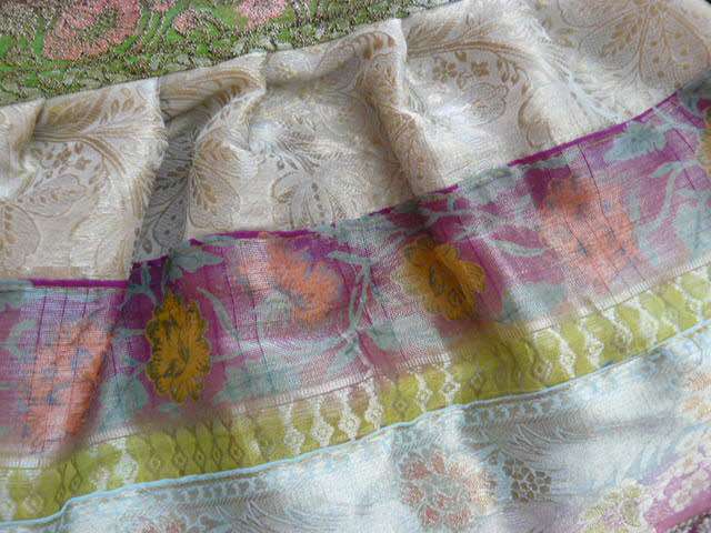 BAG WITH VINTAGE FAIRY SCARVE