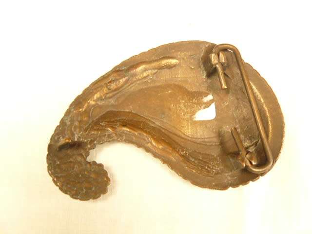 BRASS BELT BUCKLE