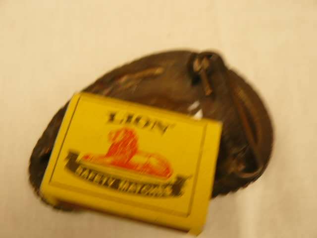 BRASS BELT BUCKLE