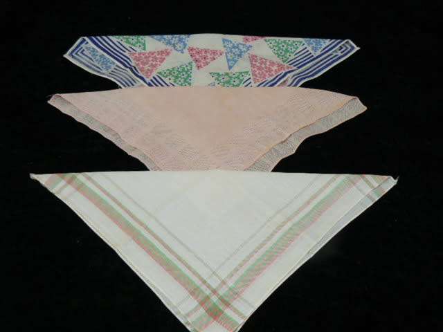 VINTAGE COTTON HANKIS X3