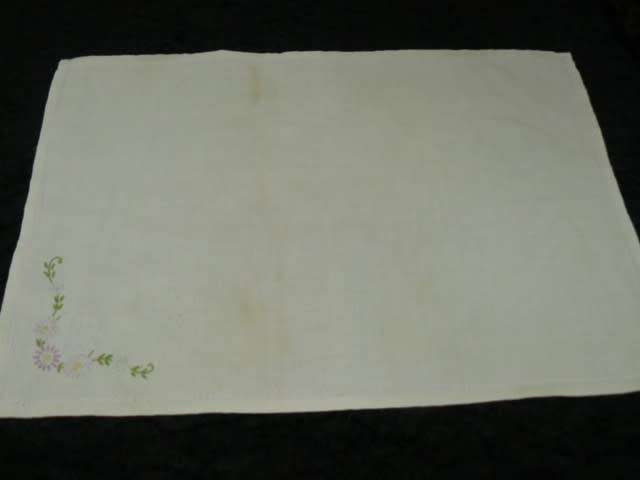 VINTAGE COTTON TRAY CLOTH