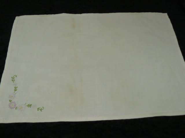 VINTAGE COTTON TRAY CLOTH