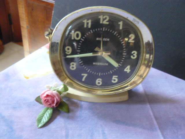 VINTAGE BABY BEN ALARM CLOCK WESTCLOC