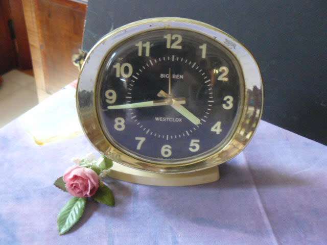 VINTAGE BABY BEN ALARM CLOCK WESTCLOC