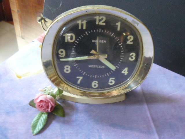 VINTAGE BABY BEN ALARM CLOCK WESTCLOC