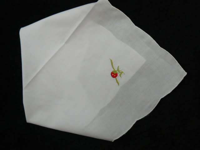 COTTON EMBROIDERED NAPPKN