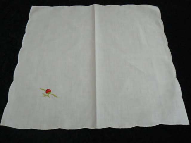 COTTON EMBROIDERED NAPPKN