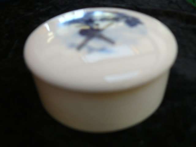 BLUE AND WHITE TRINKET BOX