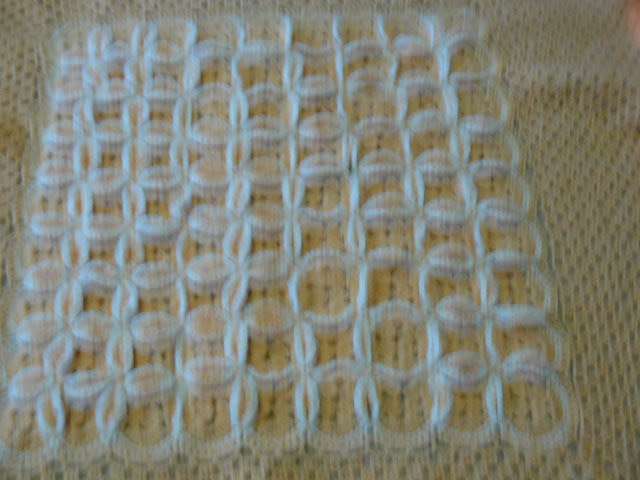 DOUBLE SIDED HAND CHROCHETED KNEE BLANKET