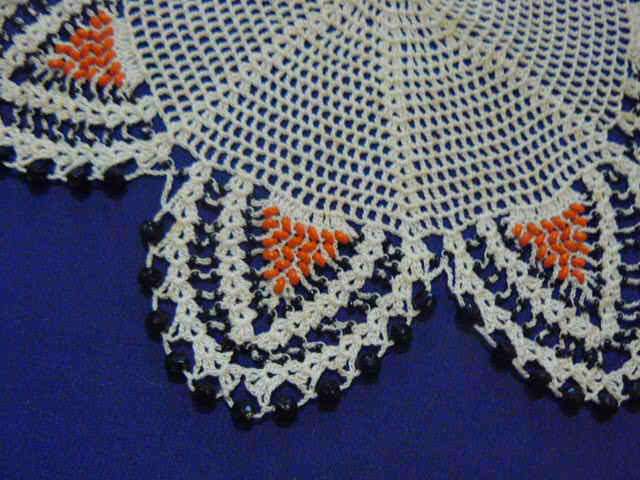 JUG COVER VINTAGE BEADED 22 CM