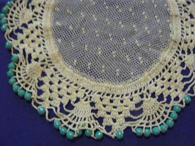 JUG COVER VINTAGE BEADED WITH NET