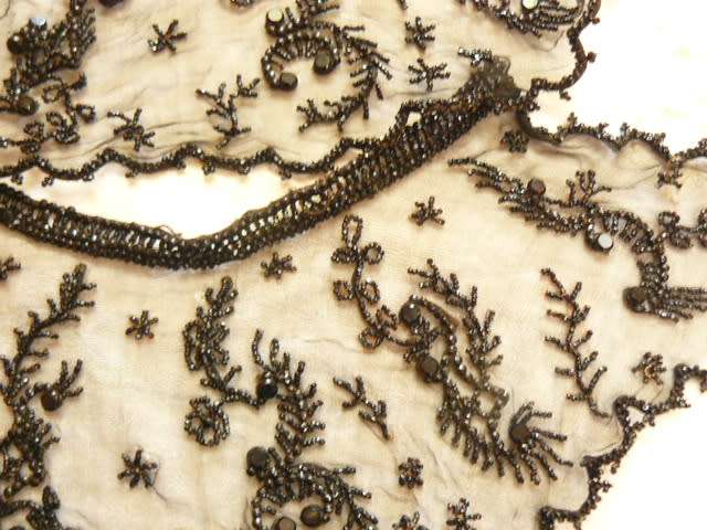VINTAGE HAND BEADED COLLARS? VERY OLD AND LOVELY ABOUT 38 CM LONG EACH REDUCED