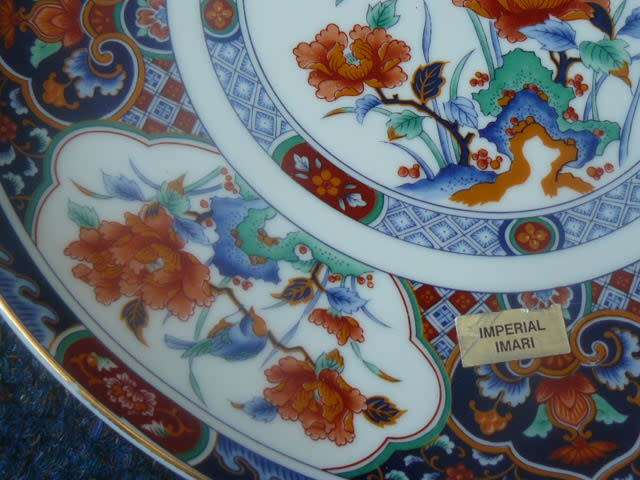 IMPERIAL PORCELAIN 26 CM DIAMETER PLATE