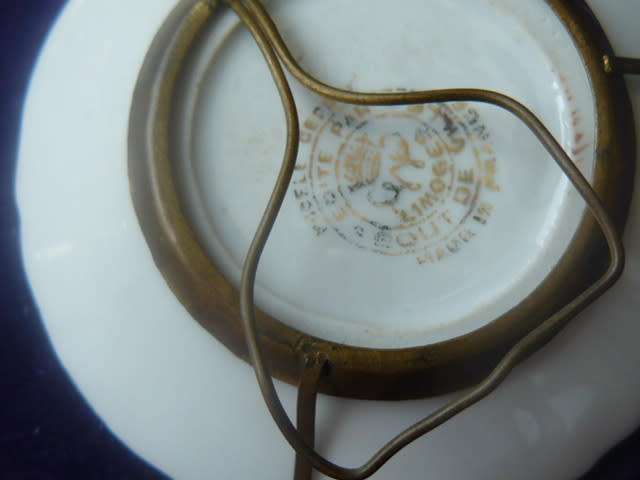 LIMOGES MINIATURE PLATE