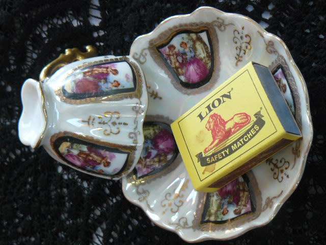 VINTAGE CUP AND SAUCER